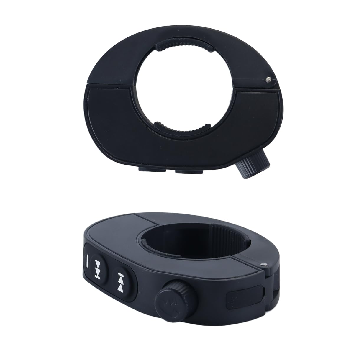 Pulsante multimediale Bluetooth wireless per manubrio della motocicletta, telecomando impermeabile IPX6, controller musicale per volante per bici e auto