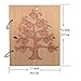 Giftgarden Photo Album 4x6 Family Tree Wooden Cover 120 Pockets Photobook for 4 by 6 Picture