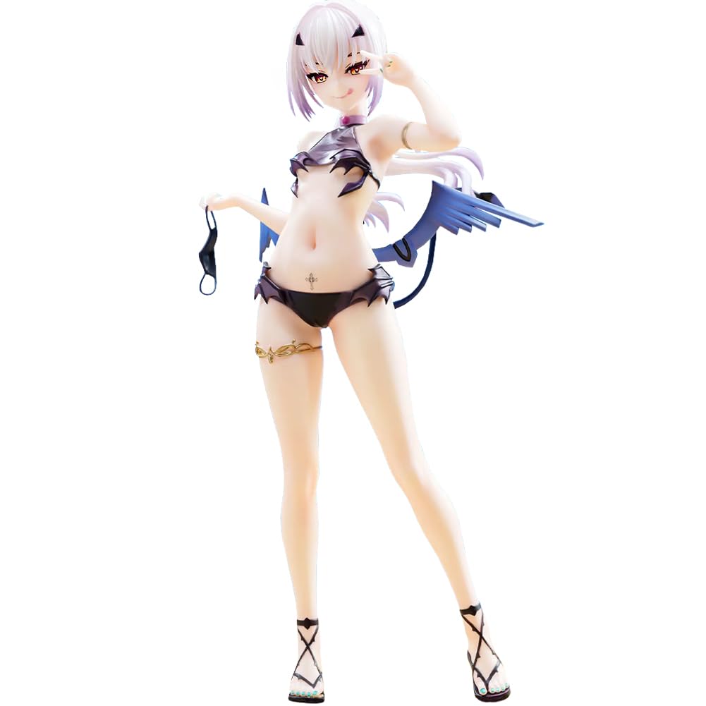 Zhongkaihua Anime illustration Melusine Figure Summer Swimsuit Melusine Action Figure 22CM Anime Girl PVC Model Statue Desk Decoration Ornament