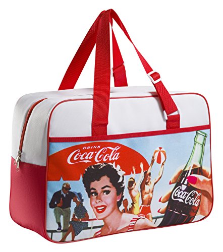 Meliconi Coca Cola Vintage Sac Isotherme Fantaisie, 24 L, en Polyester 600D, 45 x 18 x 31 cm
