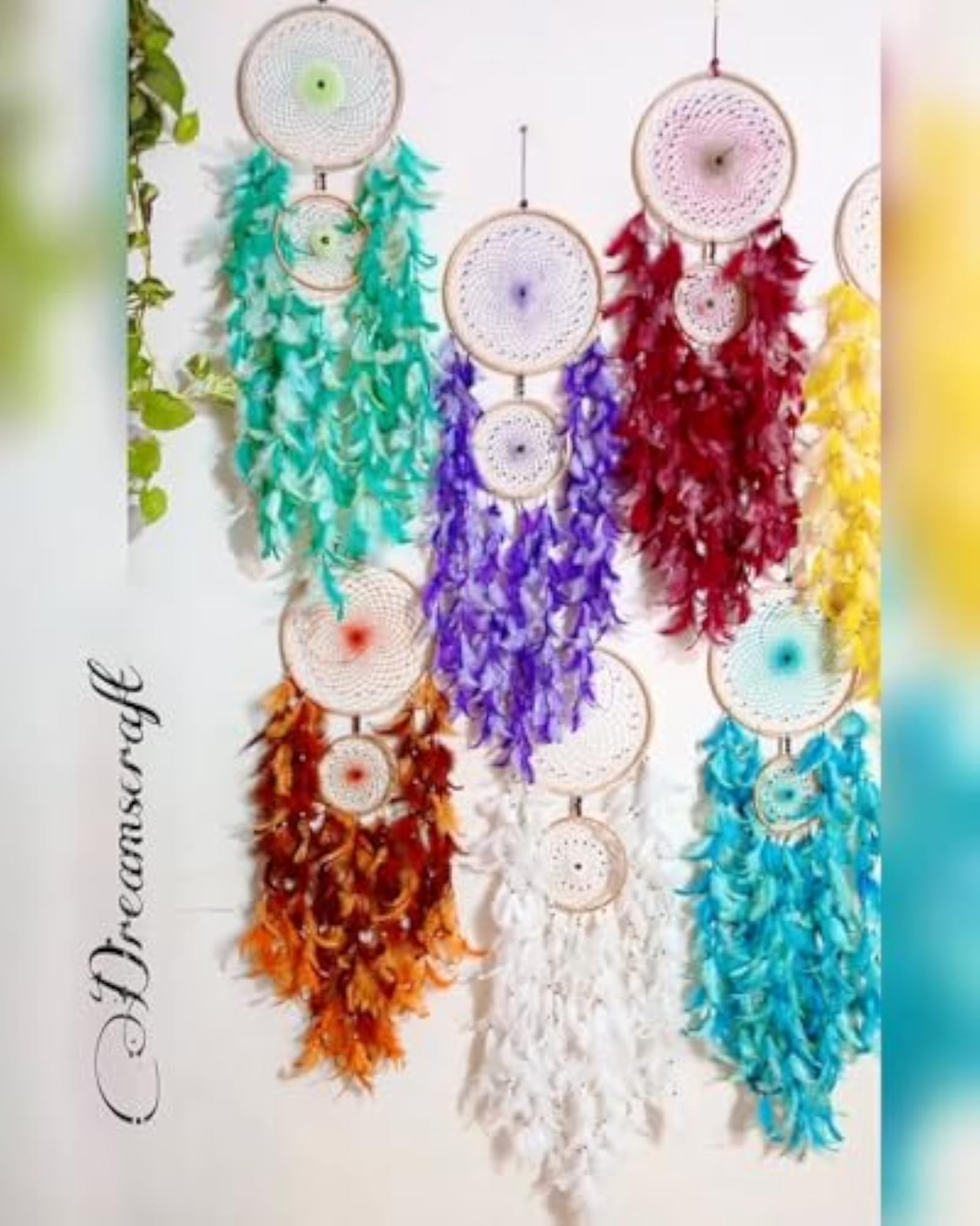 Double Layer Dreamcatcher Handmade Wall Hanging