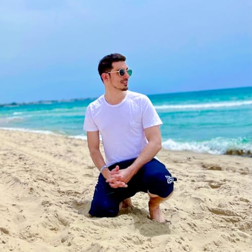 Men's Modest Swim Shorts - Below Knee Length - Awrah Cover for Muslim Men3