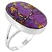 Turquoise Ring Sterling Silver (Pick Color)