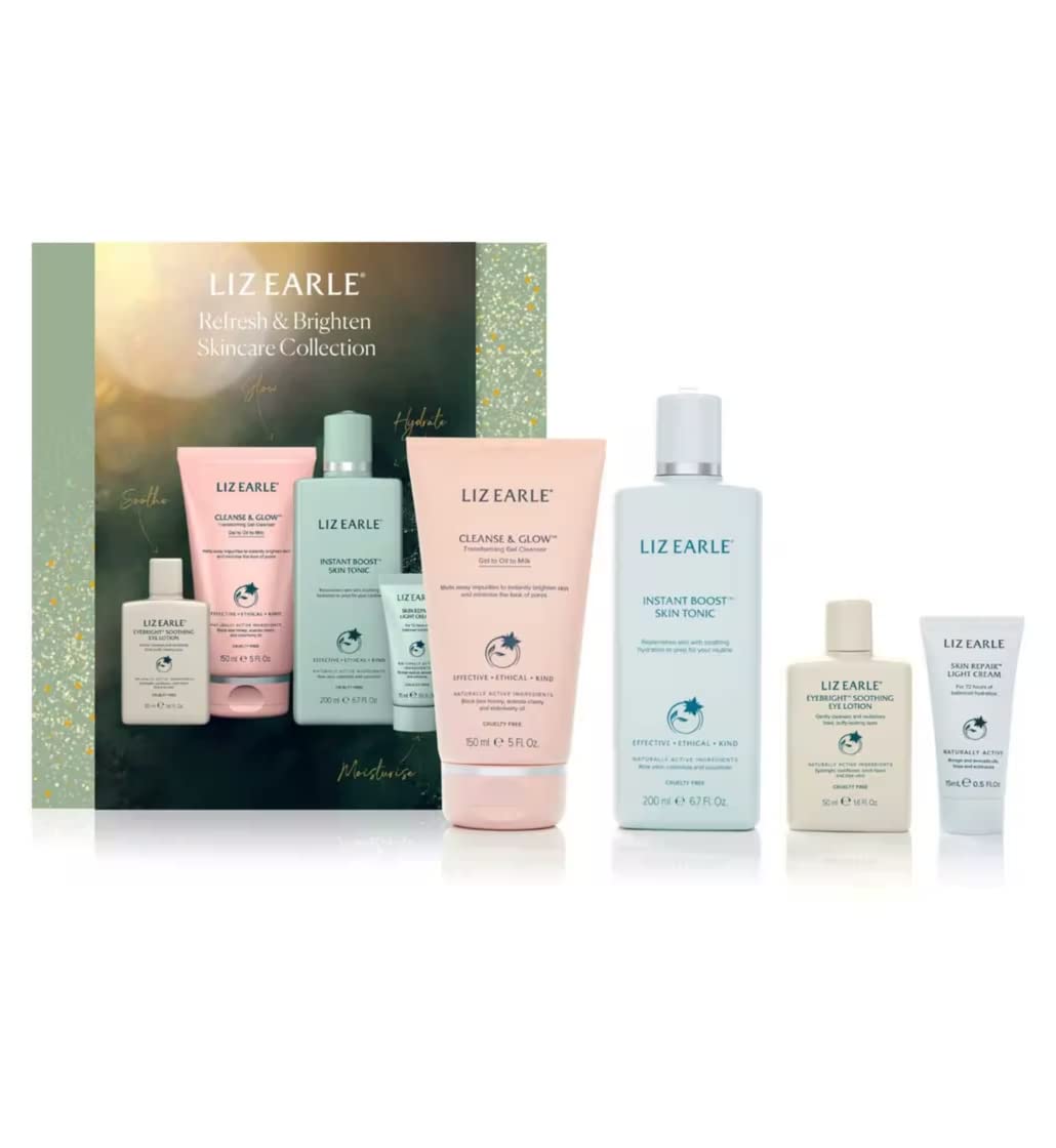 Liz Earle Refresh & Brighten Skincare Gift Set