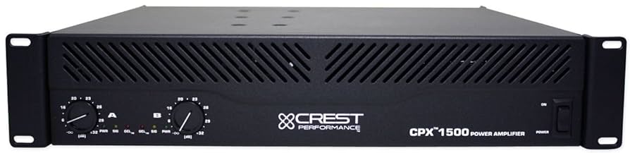 アンプ CREST PERFORMANCE CPX-1500 Crest Audio CPX 1500 Power Amplifier | Ablaze Sounds