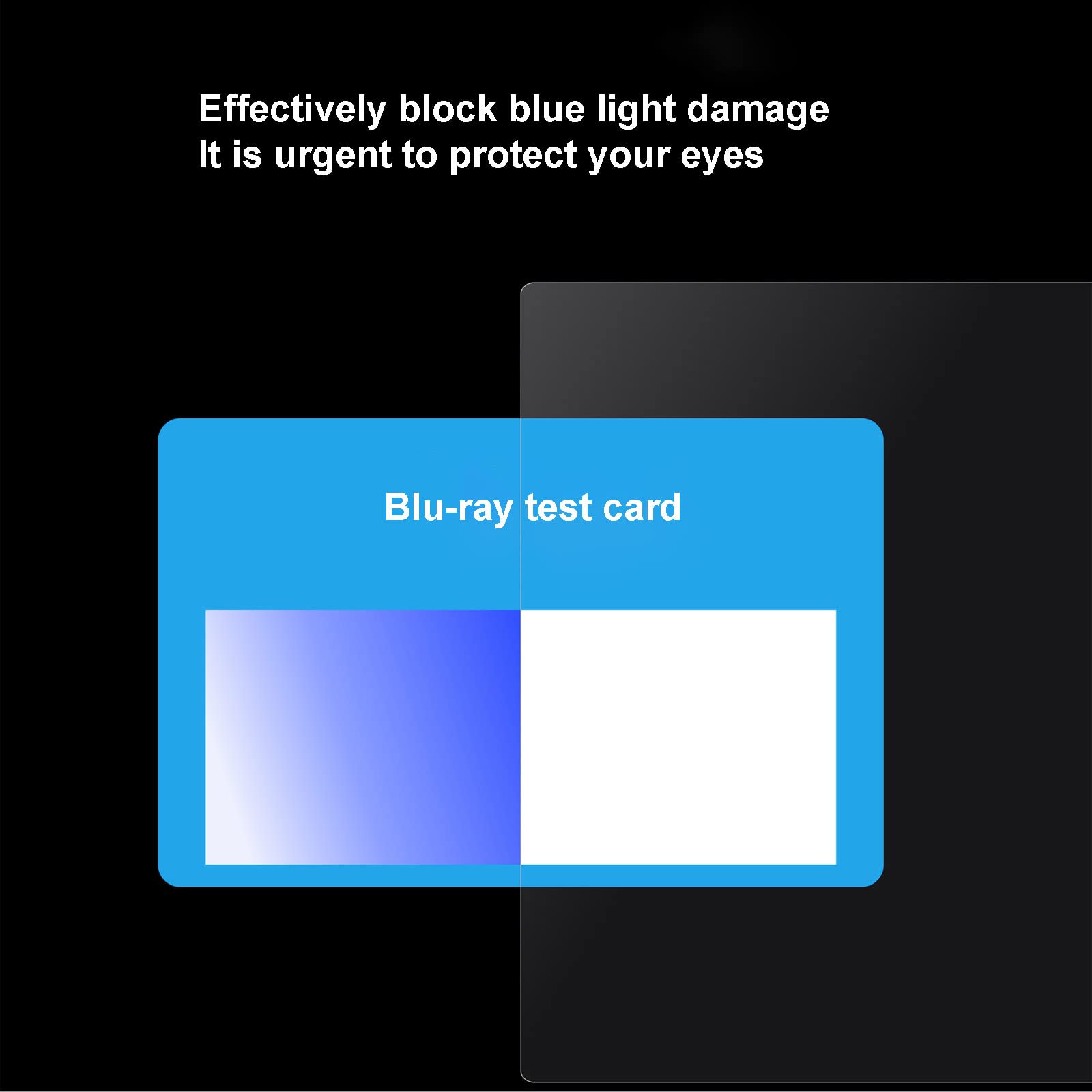 4-32 pouces Filtre Anti Lumière Bleue pour Moniteur d'ordinateur,Anti Blue Screen Protector,Lumière Bleue Panneau de Protection d'écran d'ordinateur,Convient aux Téléviseurs,LCD TV&PC,Amovible