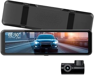 ドリームメーカー デジタルミラー 60fps 後方専用 録画なし ドラレコなし 10.88インチ HDR ズーム機能 STARVIS DMST-02 | デジタルインナーミラー IMX462 1カメラ リアカメラのみ 後付け IPS液晶 FullHD フルHD 1080P 200万画素 バンド装着式 WDR バックギア連動機能 バックガイドライン 地デジノイズ対策 シガーアダプター電源 DC12V