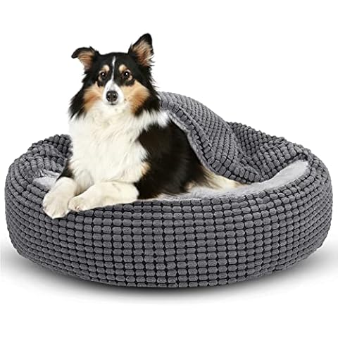 JOEJOY Calming Donut Cuddler Pet Bed Cover