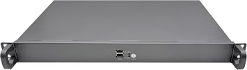 1U Rackmount Firewall, OPNsense, VPN, Firewall Appliance, Intel Core I5 3210M, 2 RTL8111H LAN, VGA, HDMI, 4 USB, 6 RS232 COM Port, 8GB RAM,64GB SSD