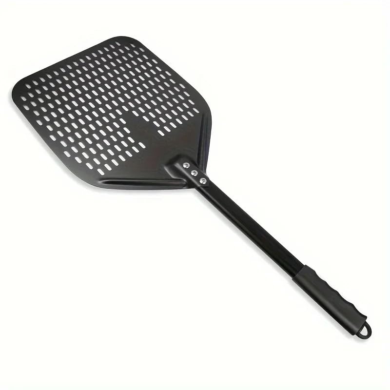 Pala Per Pizza 1 pala for pizza perforata, 30 x 33,5 cm, rettangolare, professionale, in alluminio, for