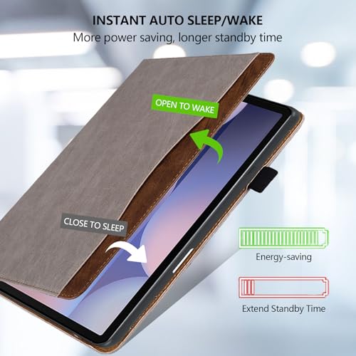 Étui pour Samsung Galaxy Tab S10 Plus 2024 kaki - Housse de protection format tablette - 2