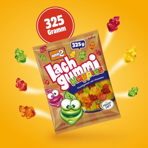 nimm2 Lachgummi Happies, Fruchtgummis - 1 x 325 g – Ansicht 2