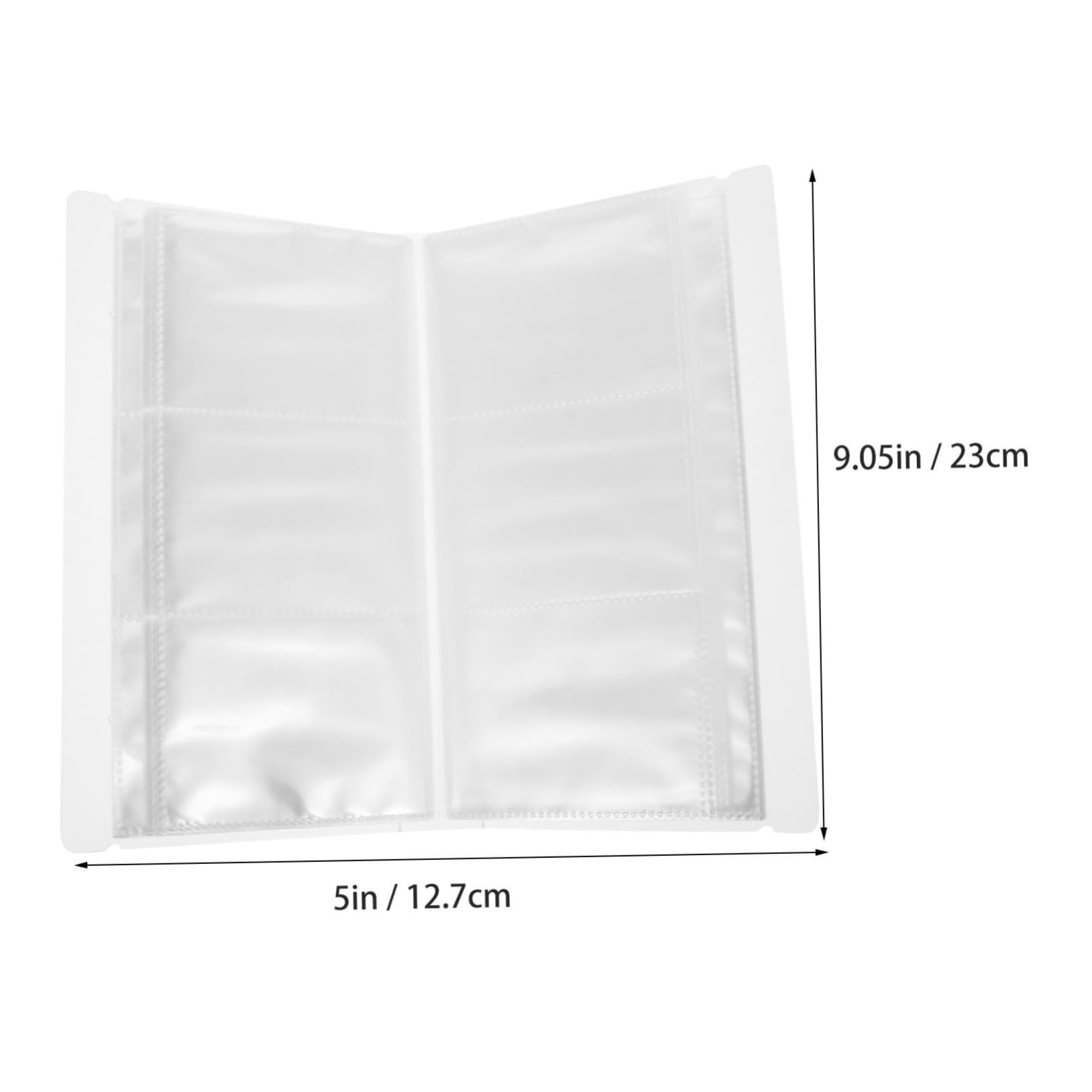 Healifty 1Pc Creative Transparent Postcard Storage Album Multi Purpose Cards Collector for Tickets Concerts and More Material Easy Identification for Organizing