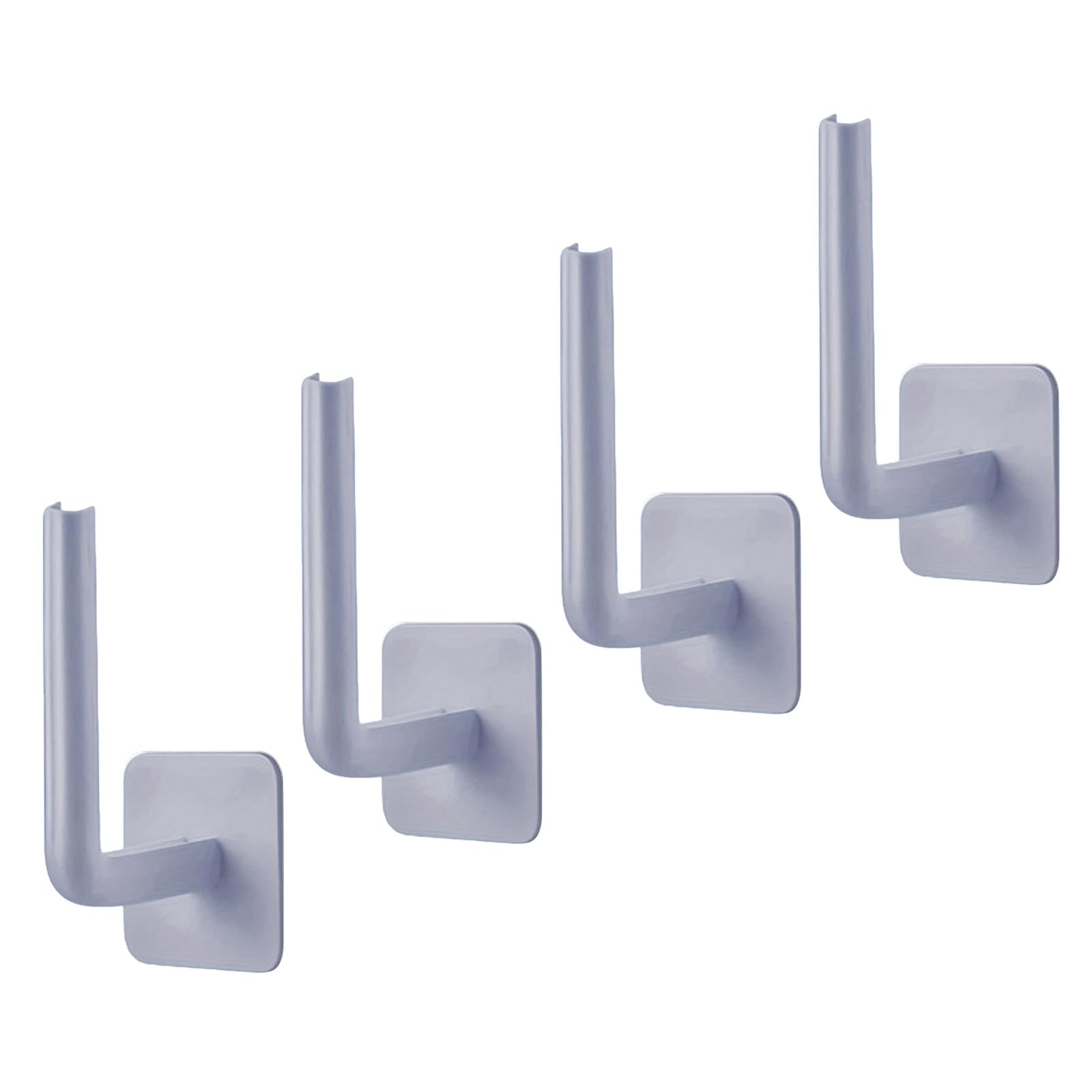 Multipurpose Strong Hook Baseball Caps Holders L-Shape Hat Hangers Strong Adhesive Hat Racks Organizers Wall Mounted Cloth Hanger