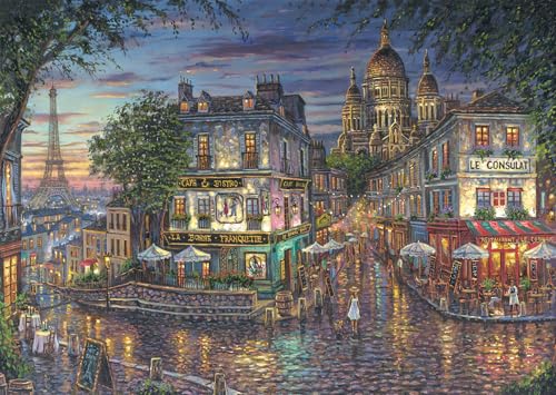 Schmidt 58645 Montmartre, Robert Finale Puzzle 1000 pièces