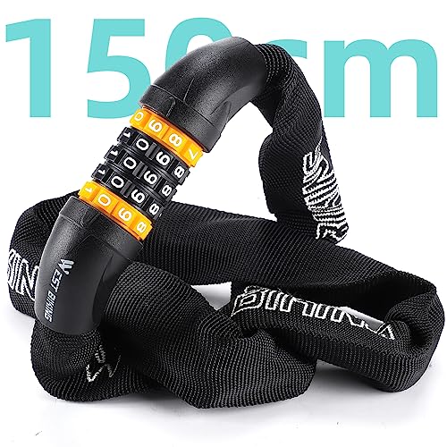 Candado Para Bicicleta, Cable Antirrobo De 100 Cm De Largo, Combinación
