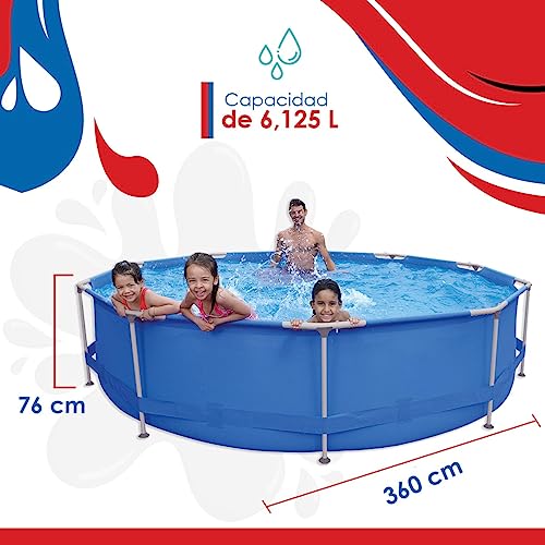 albercas-estructurales, Lawn & Patio alberca circular Marca STATS SPORTS (2)