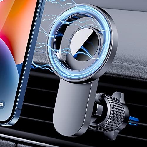 for Magsafe Car Mount [Strongest Magnets] Magnetic Phone Holder for Car [Hands Free] Air Vent Car Cell Phone Holder Mount Car Accessories for iPhone 14 13 12 Pro Max Plus Mini MagSafe Case All Phones
