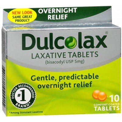 Dulcolax- Laxative Relief, 10 tablets