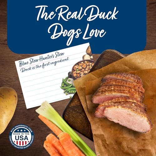 Blue Buffalo Blue's Stew Duck Adult Grain-Free Wet Dog Food, 12.5 oz, 12 ct - image 4