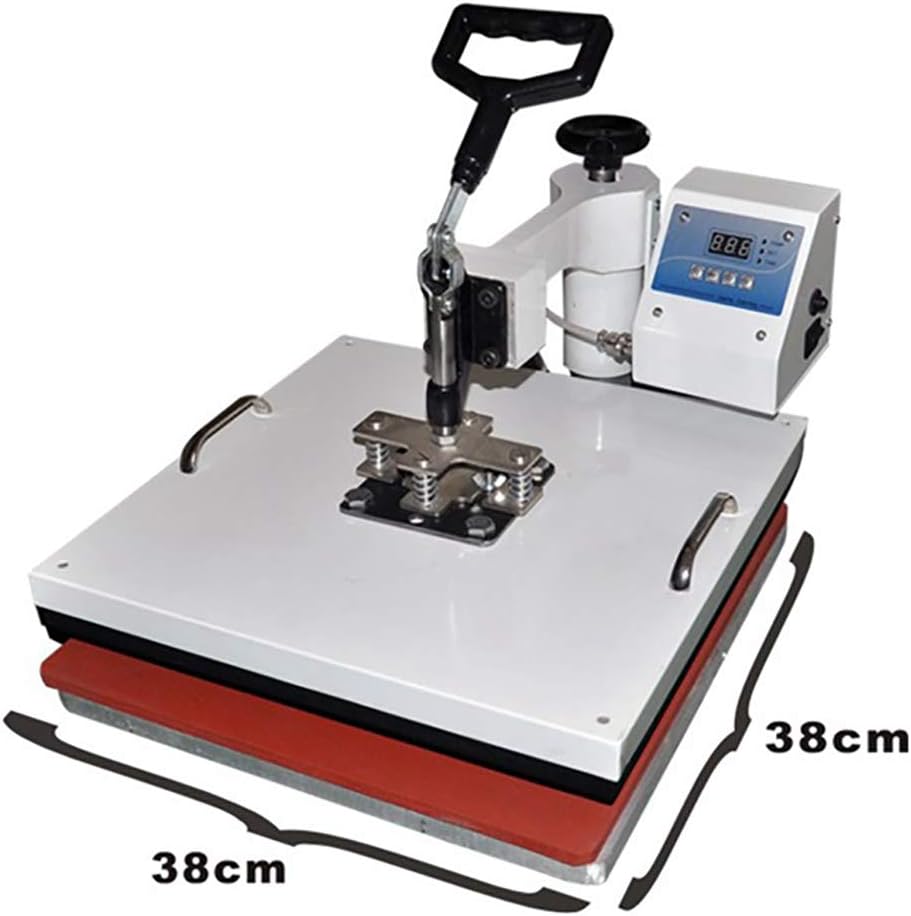 Heat Press 8 in 1 Machine 12x15 Inch Swing Away Digital Transfer Sublimation Multifunction Combo for T Shirts Mugs Hat Plate Cap