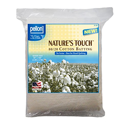 Mélange Naturel 80/20 Molleton Haut de Gamme Pellon Nature's Touch Queen