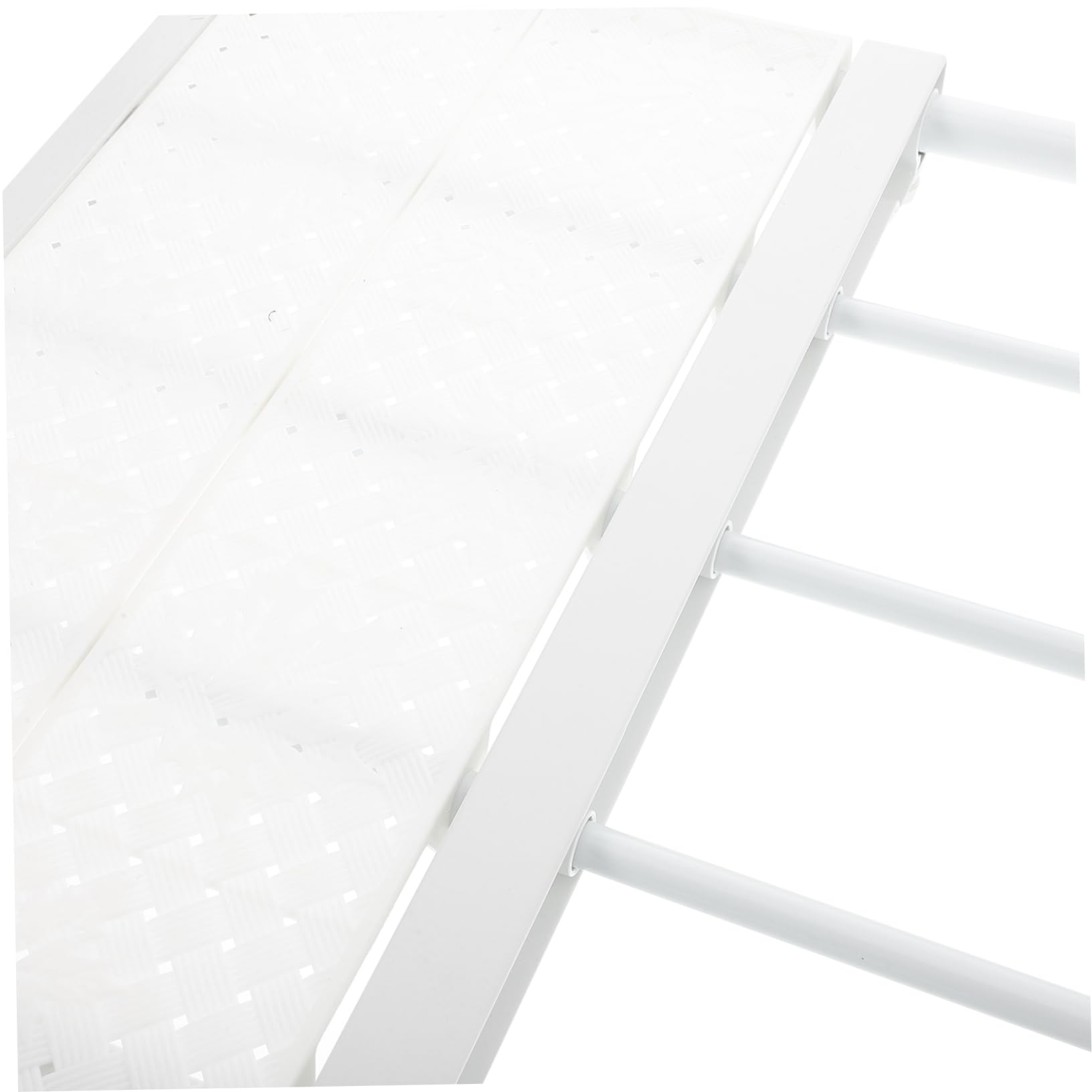 ULTECHNOVO Ripiano Regolabile per Armadio, Divisorio Allungabile senza Forature, Plastico Bianco, 30-45cm, per Guardaroba e Armadi