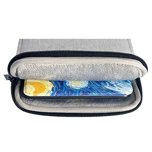 Capa Bolsa Sleeve Kindle Oasis 3 - Cinza Claro