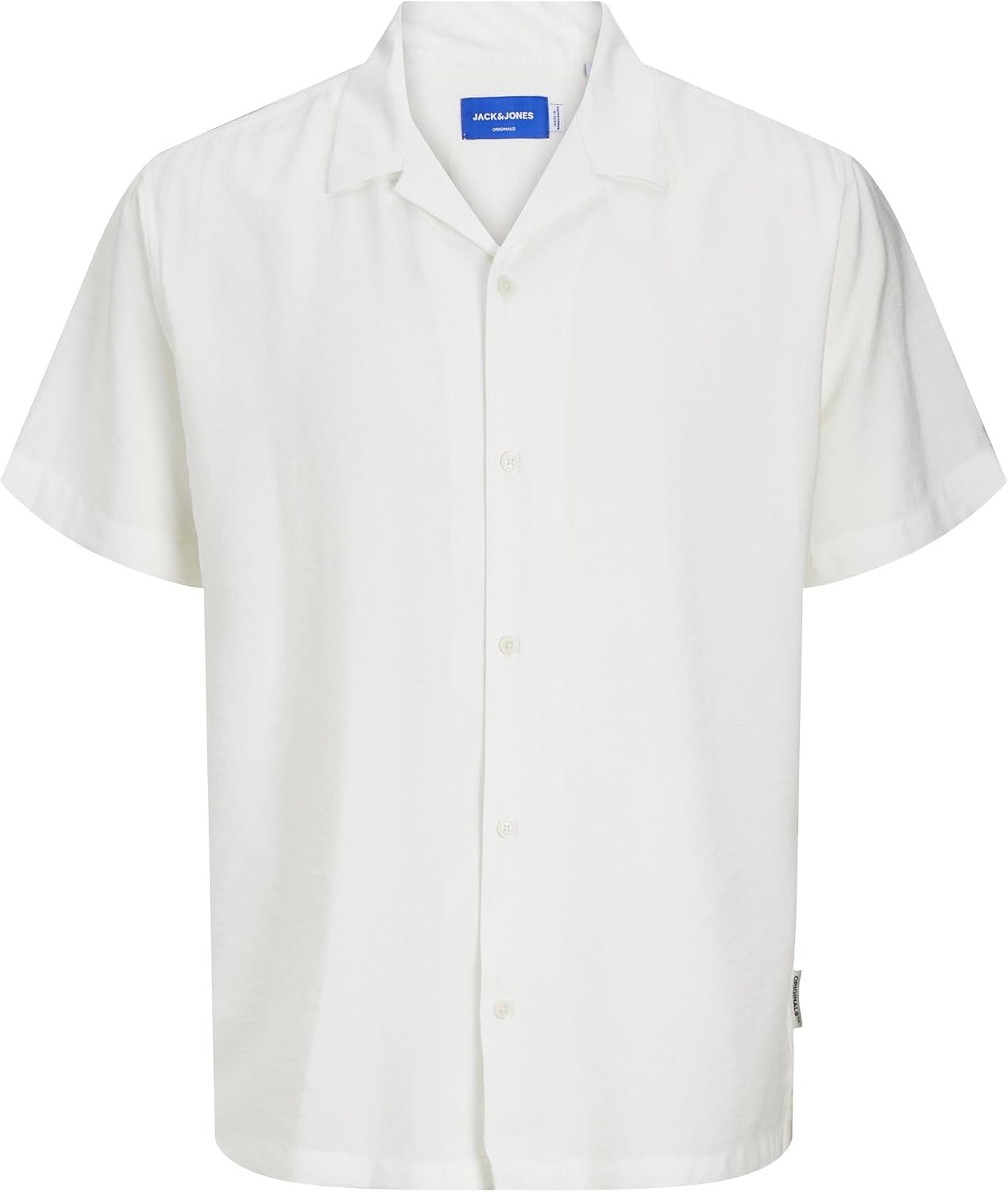Jack & Jones Jjeff Solid Resort Shirt S/S SN Pls Camicia a