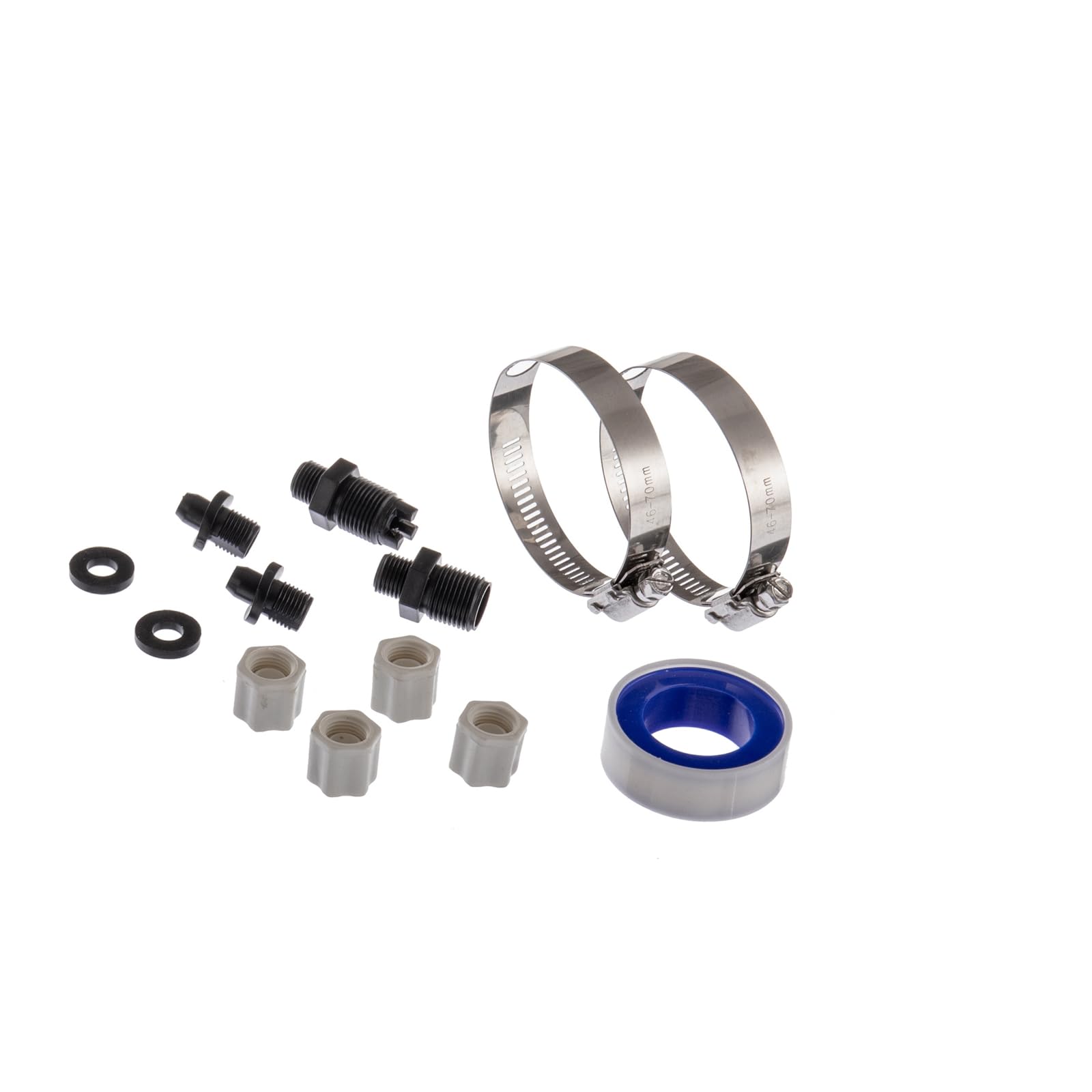 Clorador automático de piscina para piscinas sobre el suelo y enterradas, fuera de línea, dispensador de cloro soporta 4.2 libras, kit de instalación completo