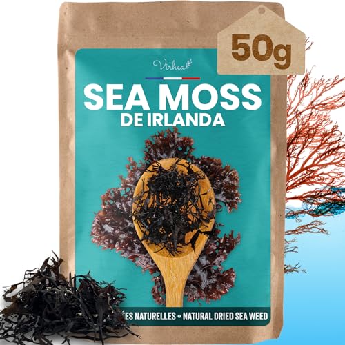 VIRHEA Musgo Marino 50g Entero – Alga Irlandesa – Alga Natural Deshidratada
