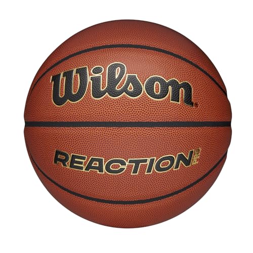 Wilson Balón de Baloncesto con tecnología VLC Reaction Pro tamaño 6 que mejora el agarre y bote