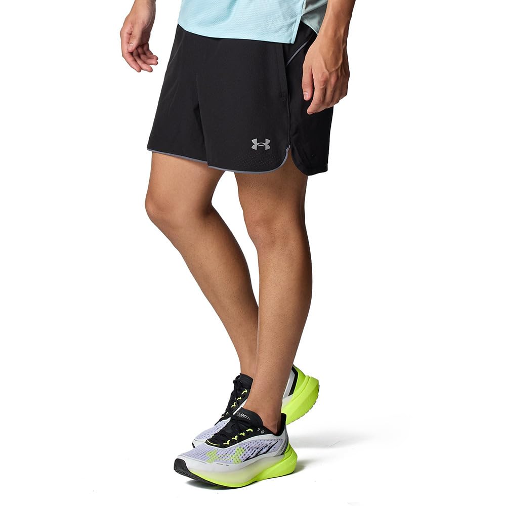 Under Armour Velociti Pro Vent 5In Short de Running Hommes Noir - ultimateblack/Reflective XL