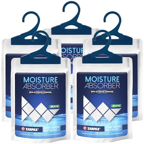 Zarpax Activated Charcoal Moisture Absorber Sachets (5)