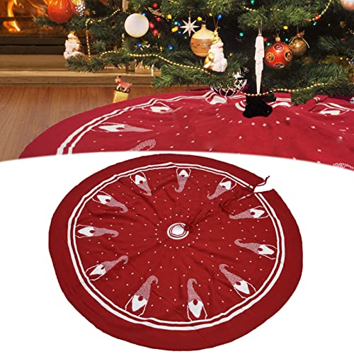 Saia de árvore de Natal Topyond, tapete macio reutilizável de árvore de Natal para decoração inferio