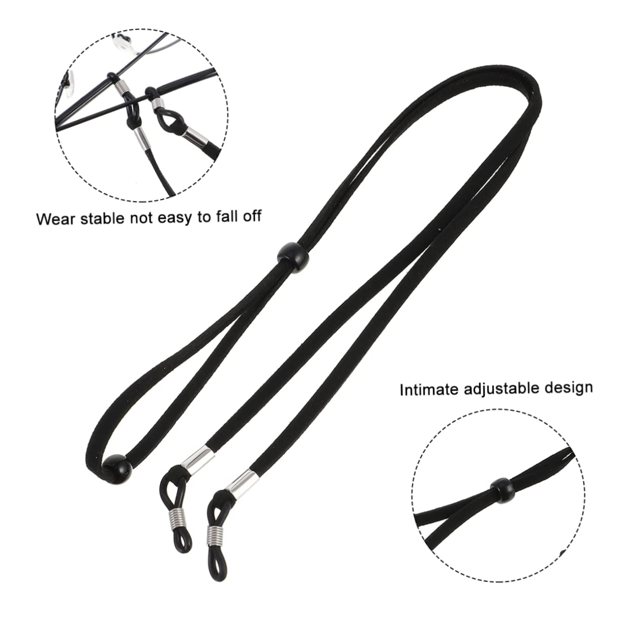 BUTIFULSIC 6pcs Eyeglass Neck Strap Sunglasses Lanyard Eyeglass Straps for Eyeglass Holder Strap Fabric