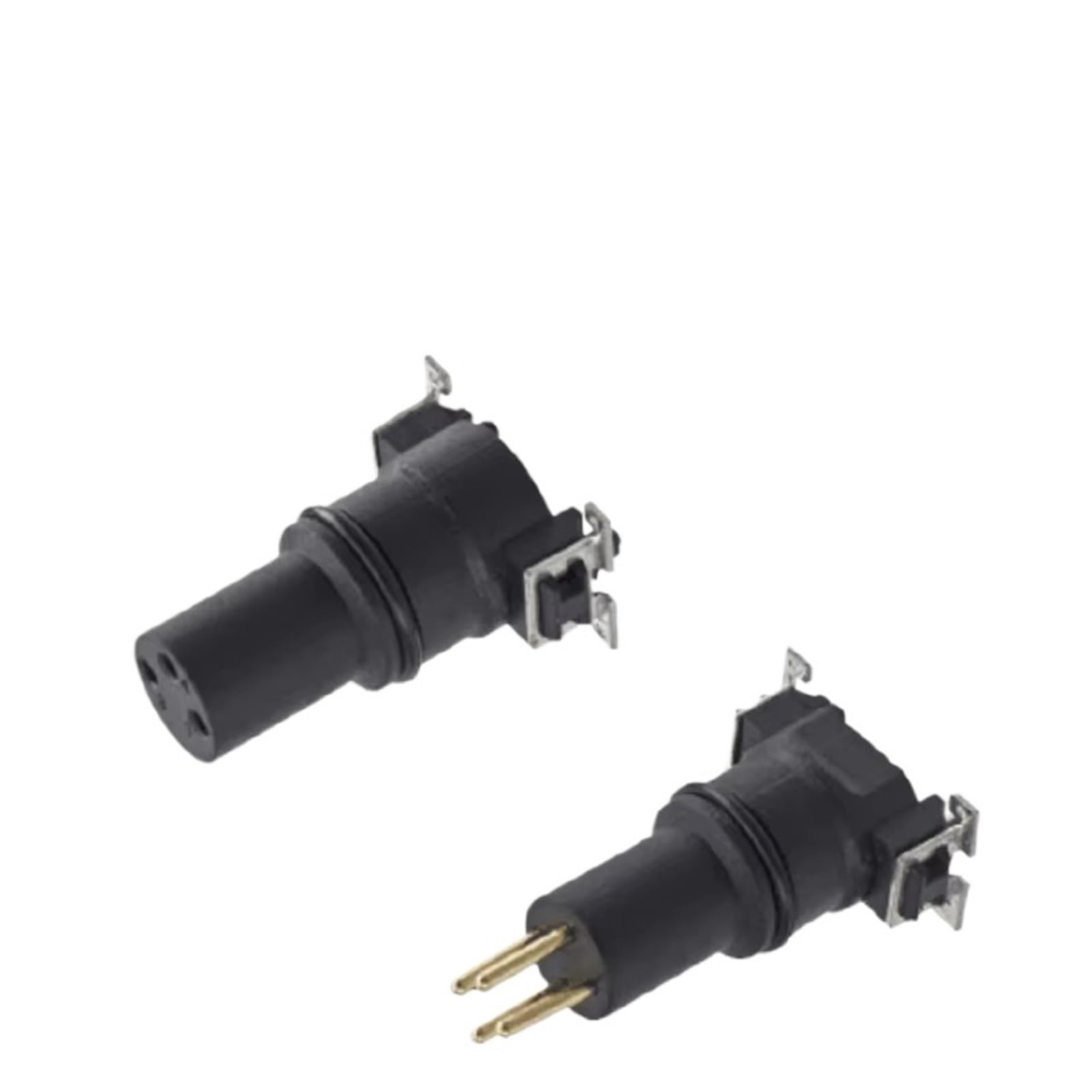 BALYDLUL 1pcs M8 3pin 4position circular connector insert male female sockets solder pin connector 09 0731 601 04 235230-E 1411975(PCB MOUNT_FEMALE_1PCS_3P-A CODE)