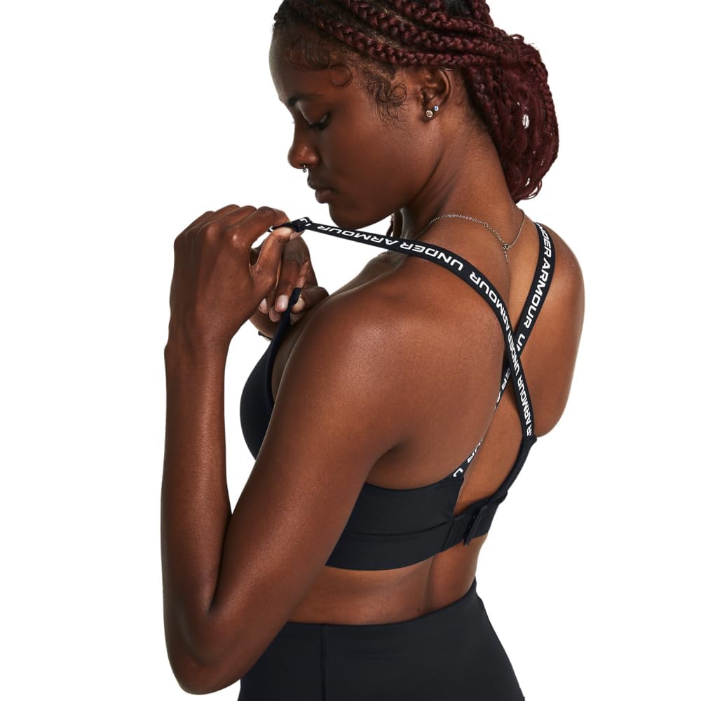 Under Armour Infinity Mid Impact Sports Bra (D-DD Cup) Reggiseno Sportivo, Opaque Donna