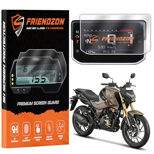Image of Screen Guard For Hero Xtreme 160R 4V [2025] Combat | Anti-Bubble | Scratch Resistant | HD Clear | Anti-Fingerprint | TFT Instrument Display Protector [Not Tempered Glass] (Pack of 1)