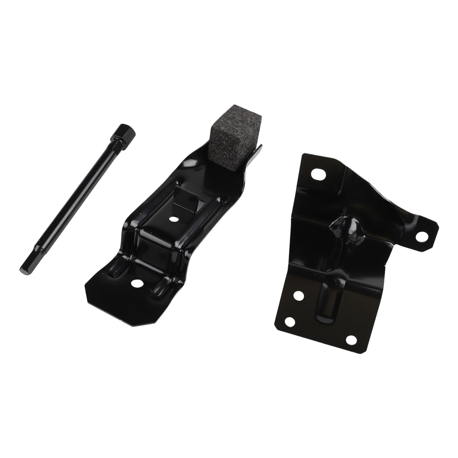 SPORTARC Support de roue de secours, kit de montage de pneu, métal ABS, résistant à l'usure, noir, paquet, pièce auto longue queue, pour Fiat Ducato Boxer Relay Jumper 2006+