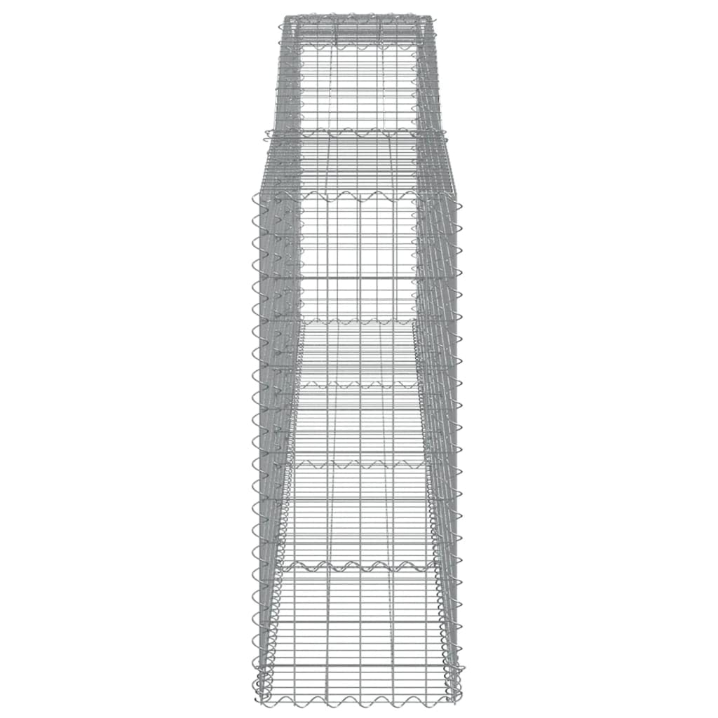 celosias para terraza exteriorenre,rincón Plantas,Cesta gaviones Forma Arco Hierro galvanizado 400x50x120/140 cmIdeal para Jardines, Salones Donde se necesite