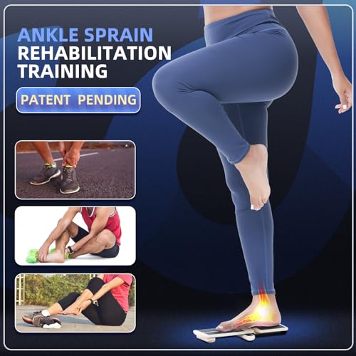 Ankle Foot Strengthener Exerciser for Sprained, Single Leg Balance Board, Posture Corrector, Foot Stretcher for Plantar Fasciitis Relief2