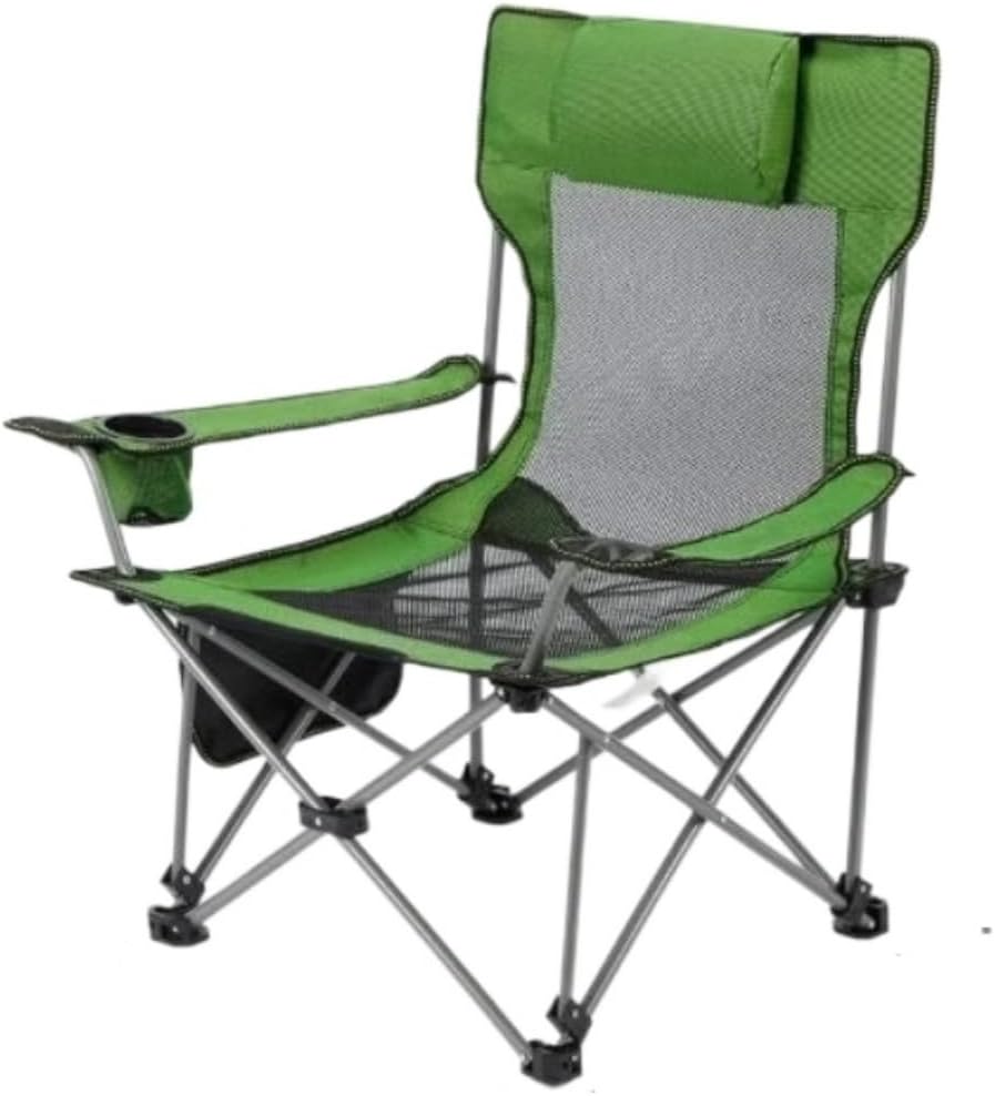 Portable Folding Chair Outdoor Ultralight Portable Folding Chairs Camping Hiking Backpack Chairs Folding Chair Fishing Chair Adjustable Folding Chair(Green)