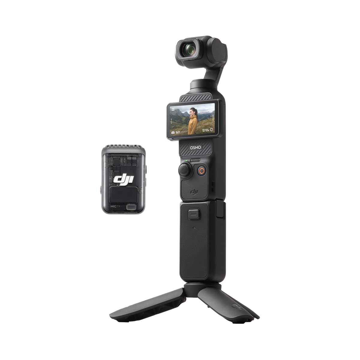 DJI Osmo Pocket 3 Gimbal Camera Creator Combo, Bundle with 64GB Memory Card, Card Reader