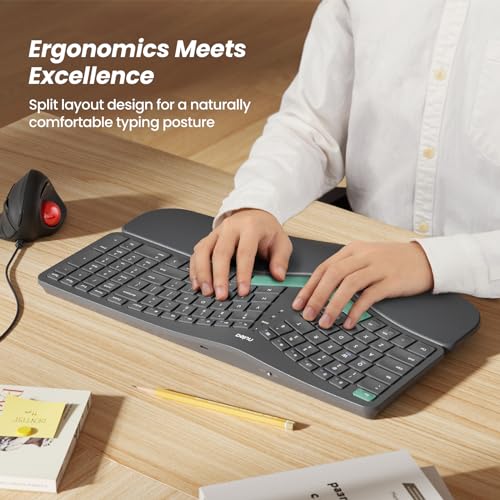 Nulea Rt05B Wireless Ergonomic Keyboard thumb #1