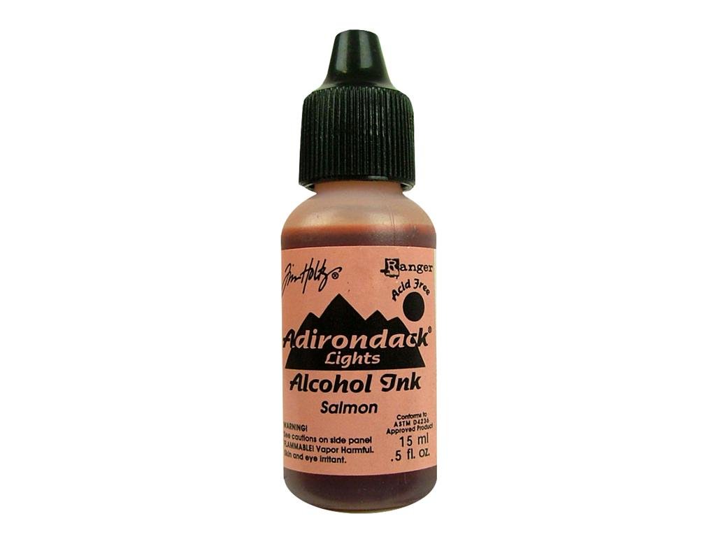 Tim Holtz Alcohol Inks and Accessories Adirondack Lights Salmon Alcohol Ink, Multi-colour, 0.5oz