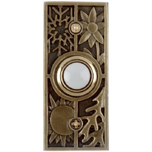 Thomas & BettsFBA_DH1691L WHT/BRS Rect PushButton