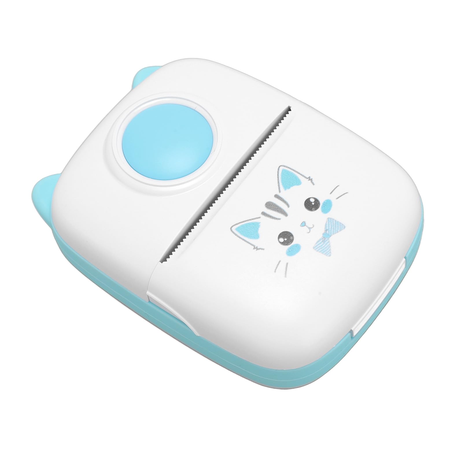 Mini Thermal Printer, Pocket Smartphone Label Maker Machine with 1 Roll Paper, APP Control Bluetooth Wireless Smart Printer for Photo Picture Office Receipt Label