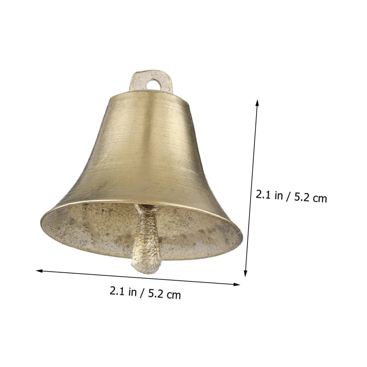 Cabilock 3sets Cattle Farming Accessory Large Bells Long Distance Noise Sheep and Horse Bell 4pcs*3