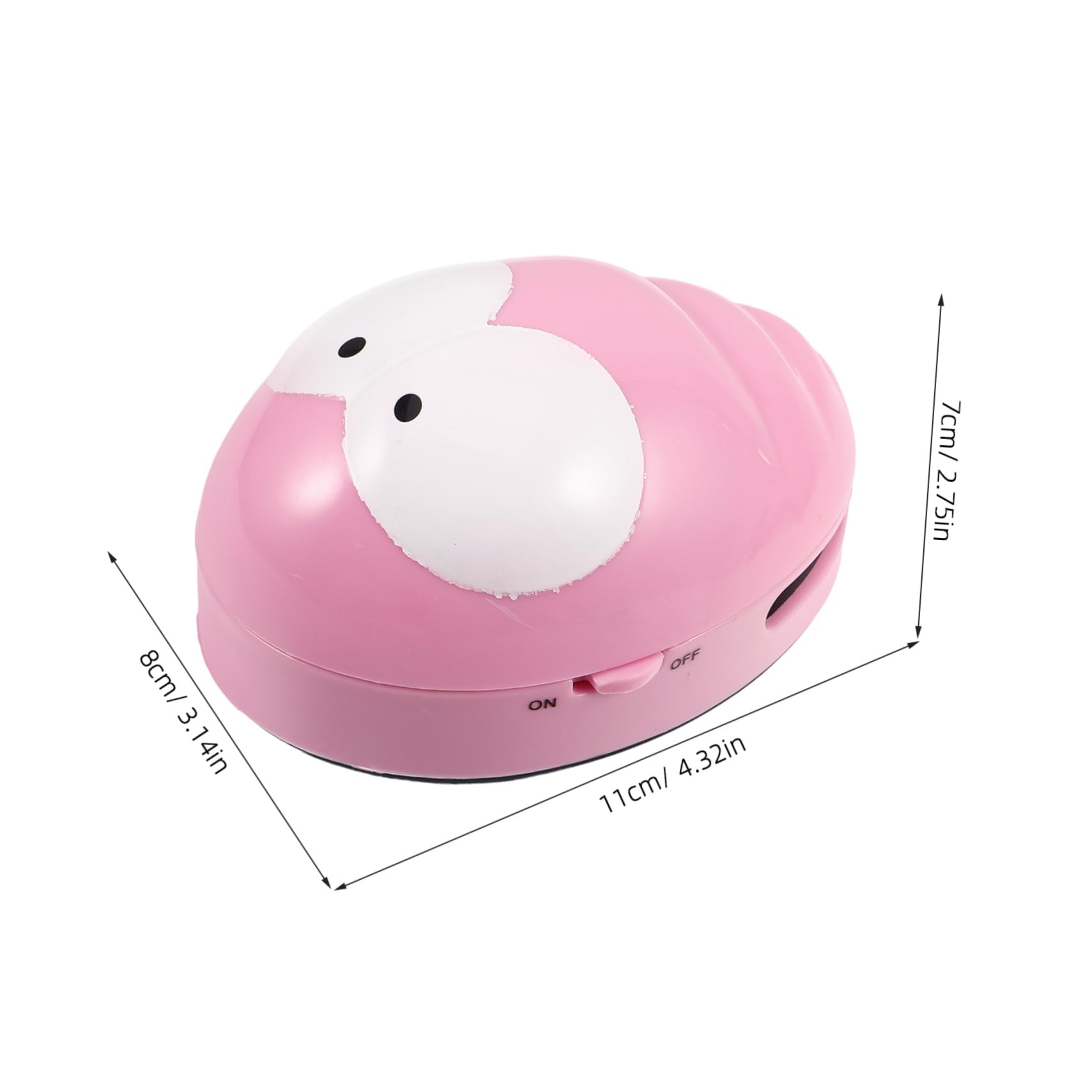 Ciieeo Adorable Mini Handheld Vacuum Cleaner for Desk Low Noise Cordless Gadget for Cleaning Dust and Crumbs from Keyboards Office and Home Use